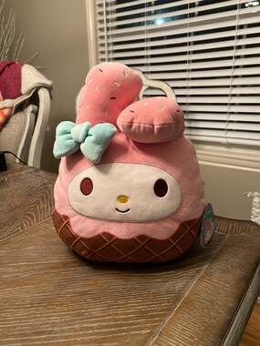 Squishmallows My Melody Hello Kitty 14" Sanrio Soft Plushie Stuffed Toy Squish